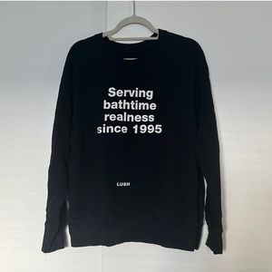 Lush Cosmetics jumper - limited release